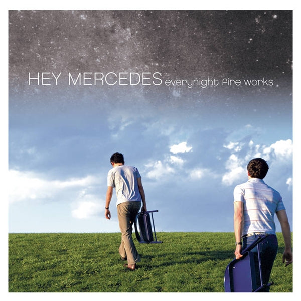 Hey Mercedes - Everynight Fire Works - Blue