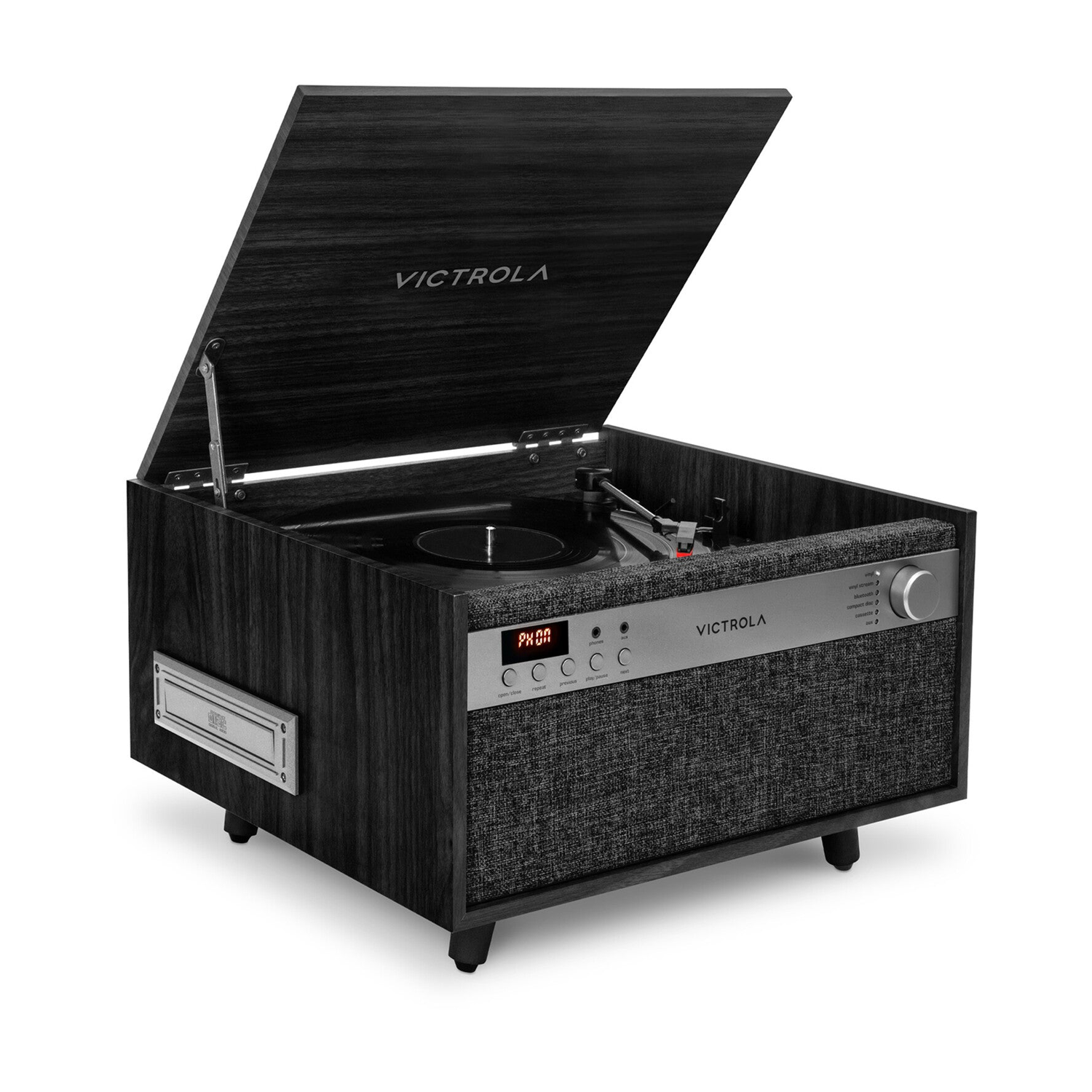 Victrola VTA-820SB Century Bluetooth 6-in-1 Music Center