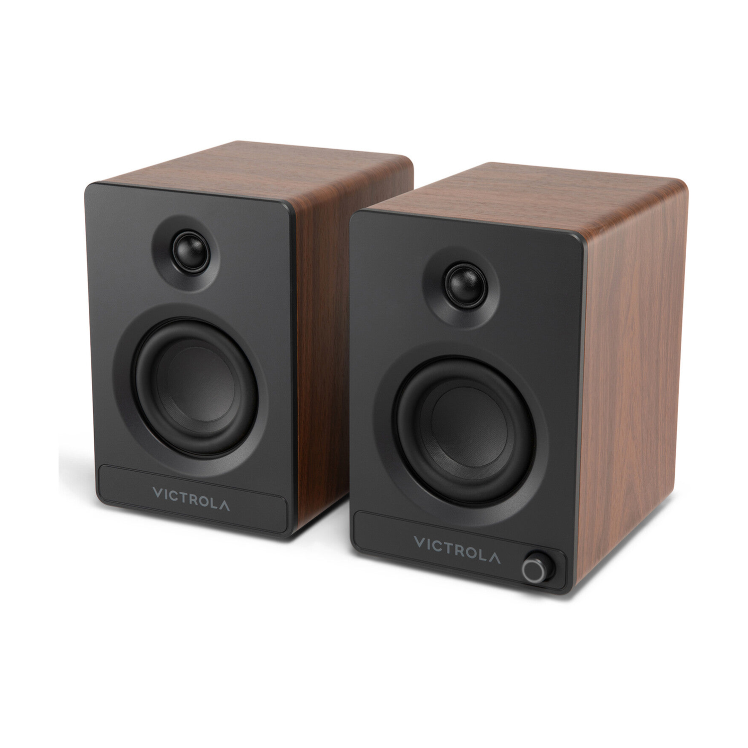 Victrola VPS-400-WLN Tempo Bluetooth Bookshelf Speakers With Auracast