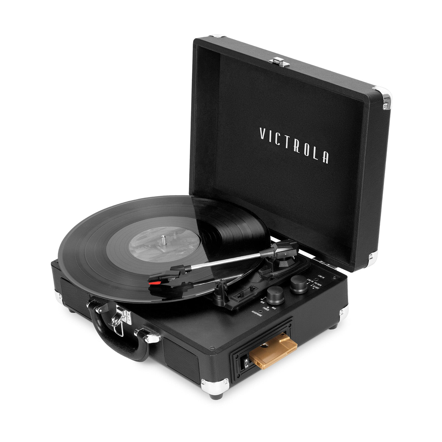 Victrola VSC-500BTC Journey+ Vinyl Suitcase Record Player with Cassette