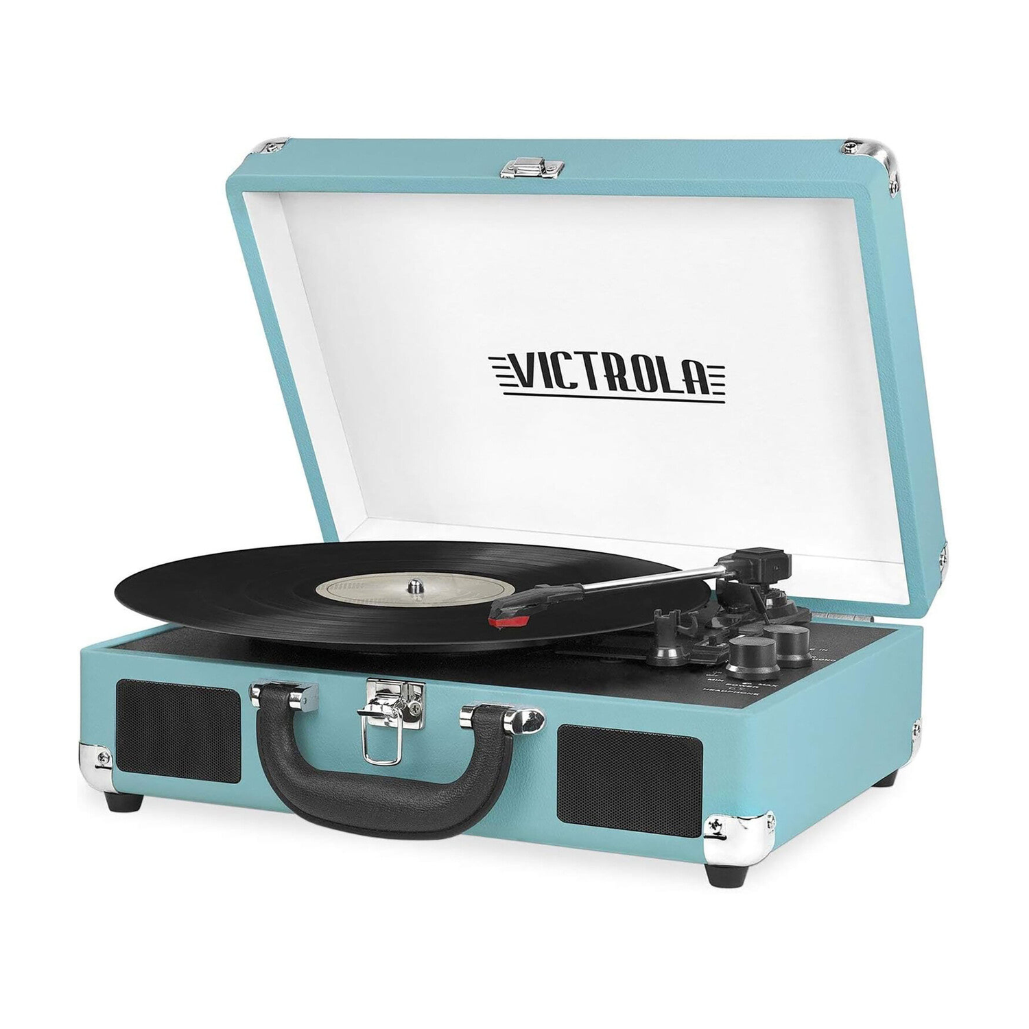 Victrola VSC-550BT-TQ Journey Bluetooth Suitcase Turntable 3 Speed
