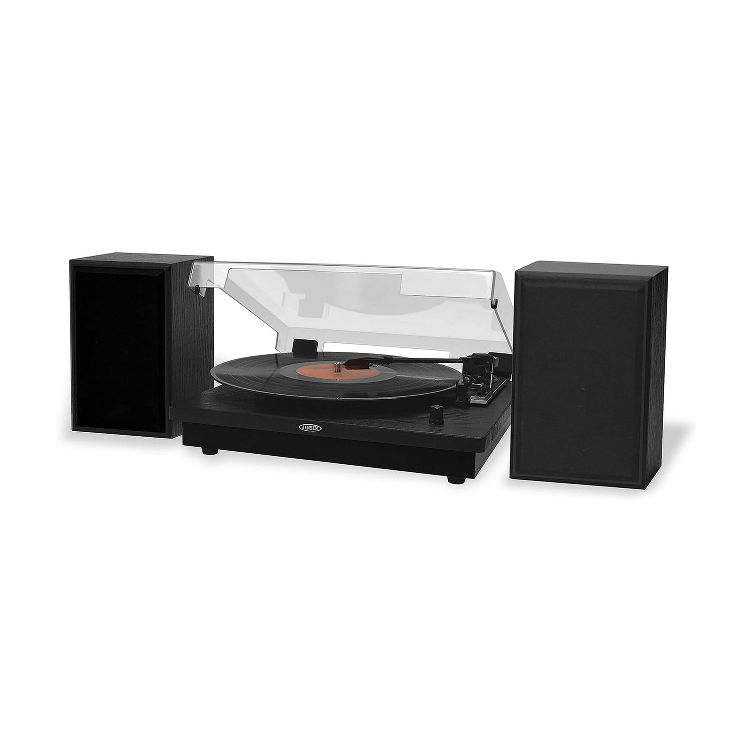 Jensen JTA-315 Dual Bluetooth Turntable (33/45/78 RPM) - 20 Watts