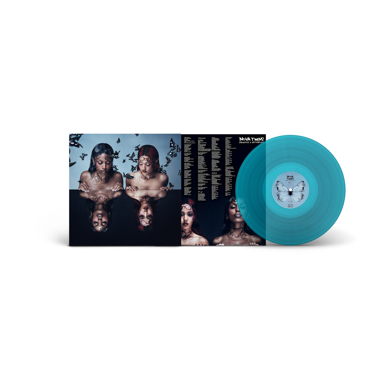 Nova Twins - Parasites & Butterflies - Transparent Blue (Blue Vinyl)