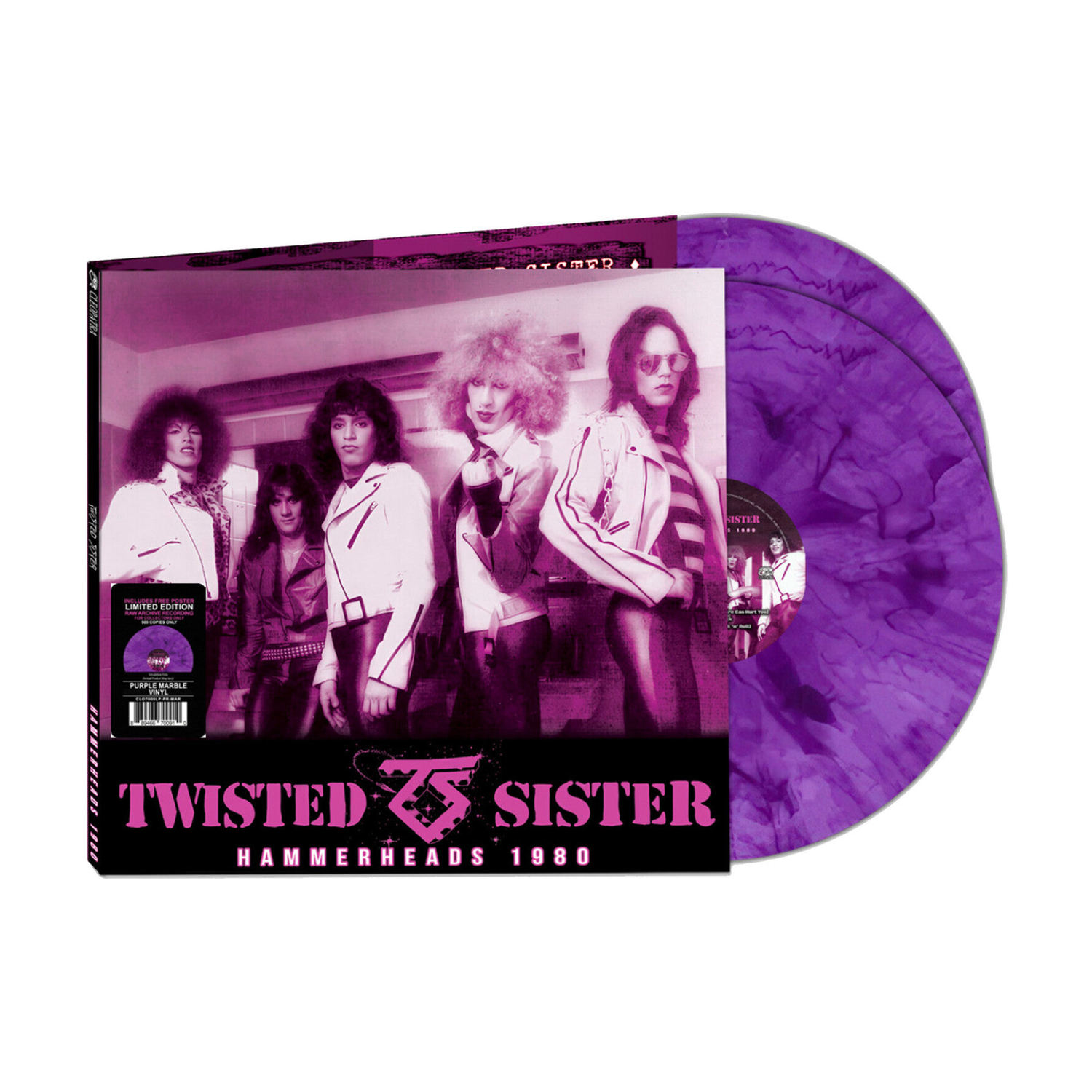 Twisted Sister - Hammerheads 1980 2xLP (Purple Vinyl)