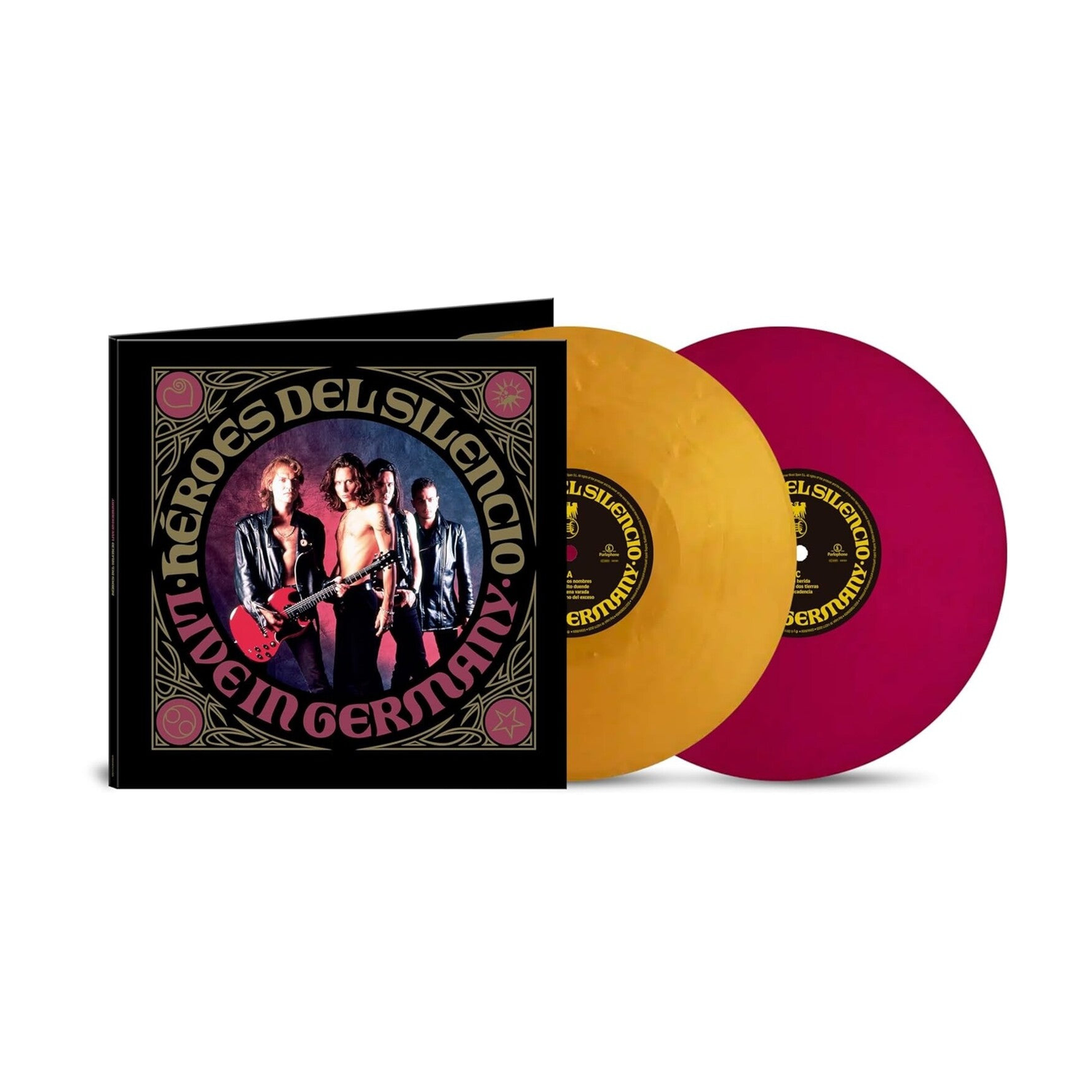 Heroes Del Silencio - Live In Germany - Gold & Purple Vinyl 2xLP (Gold Vinyl)