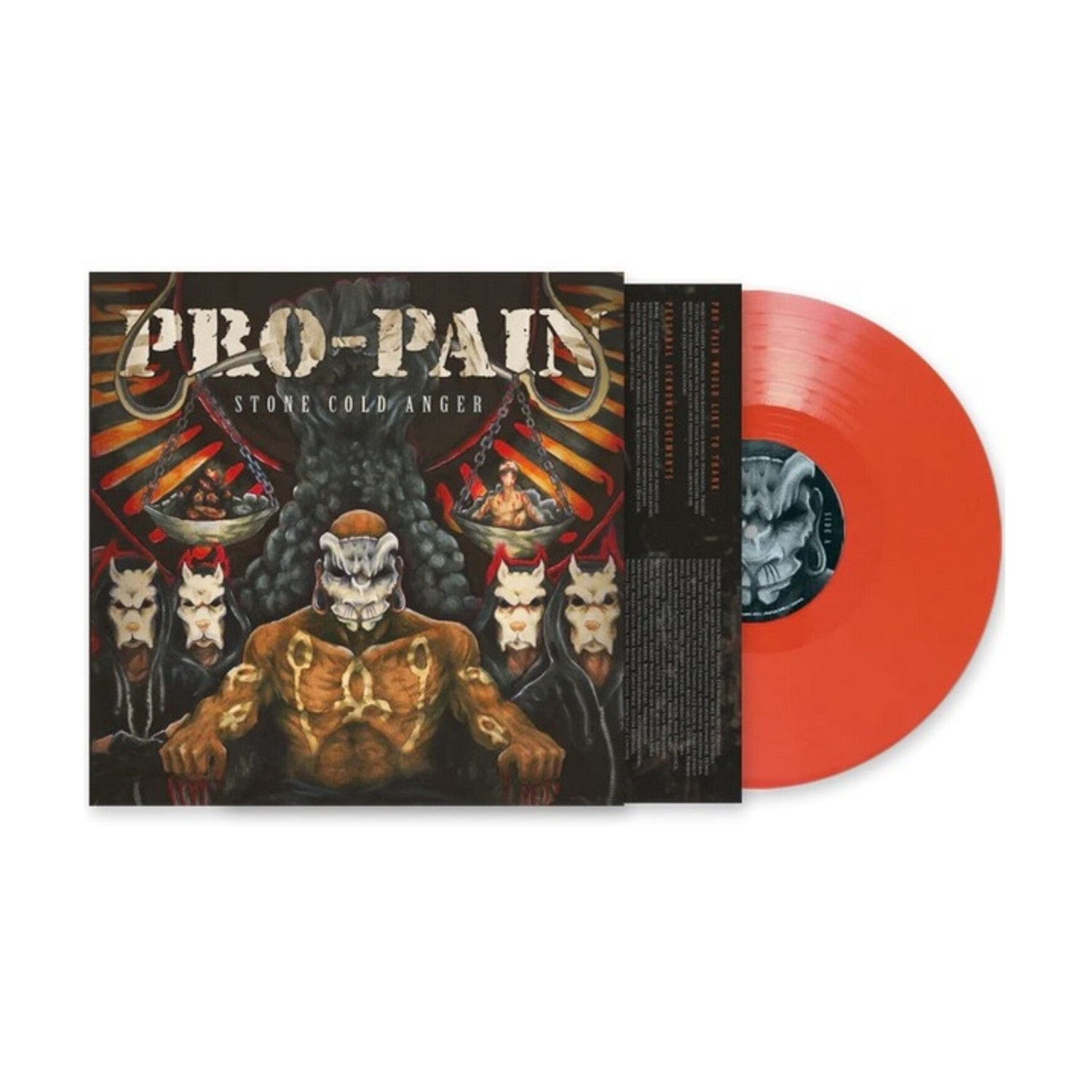 Pro-Pain - Stone Cold Anger (Orange Vinyl)