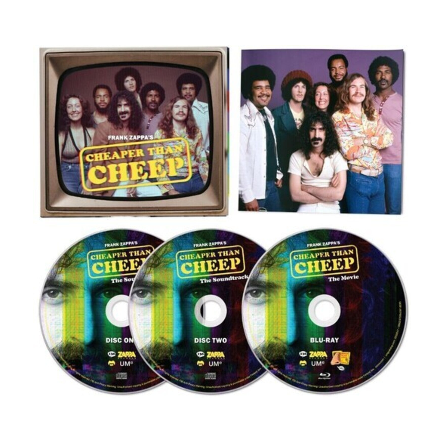 Frank Zappa - Cheaper Than Cheep 3xCD