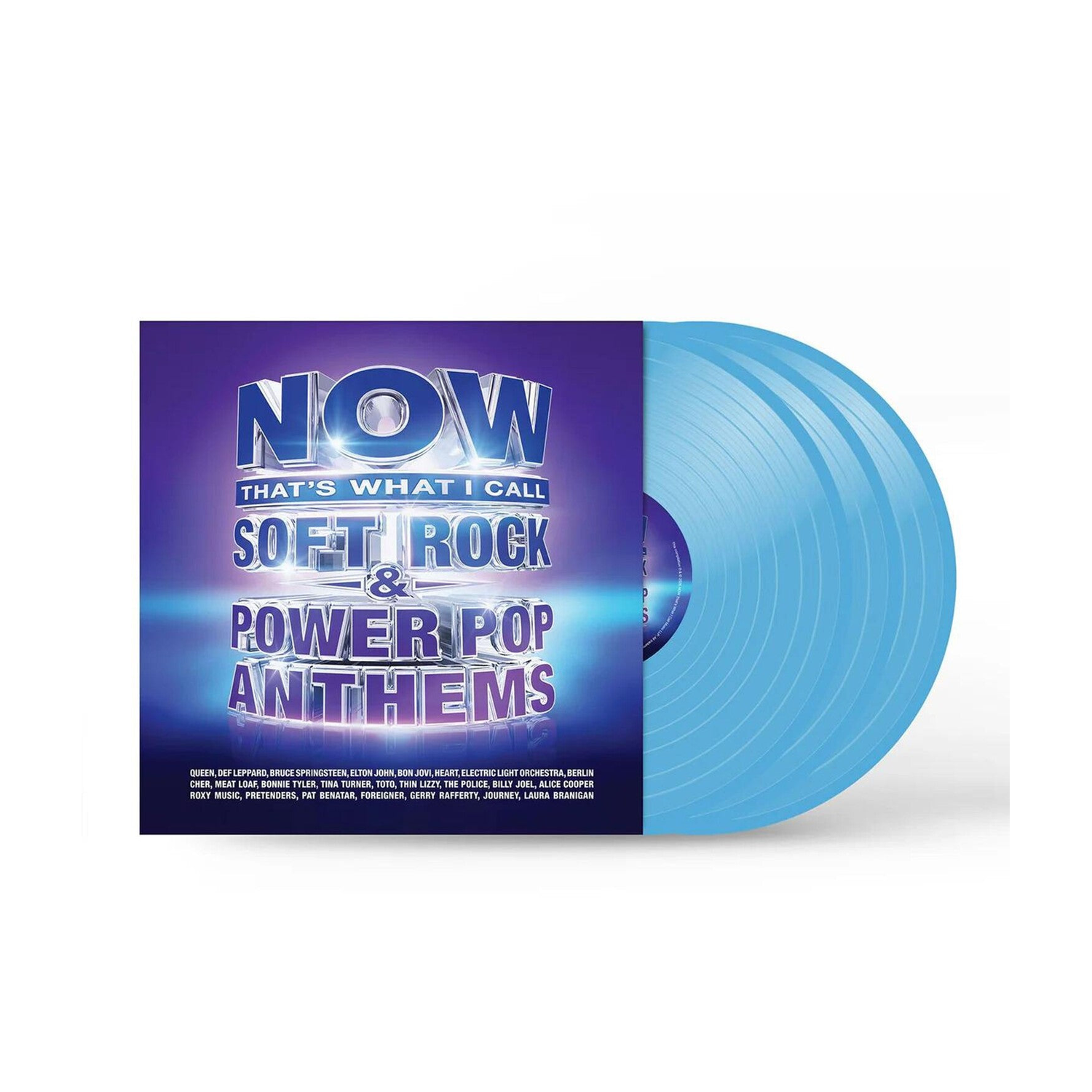 Now That's What I Call Soft Rock & Power Pop Anthems / Various 3xLP (Blue Vinyl)
