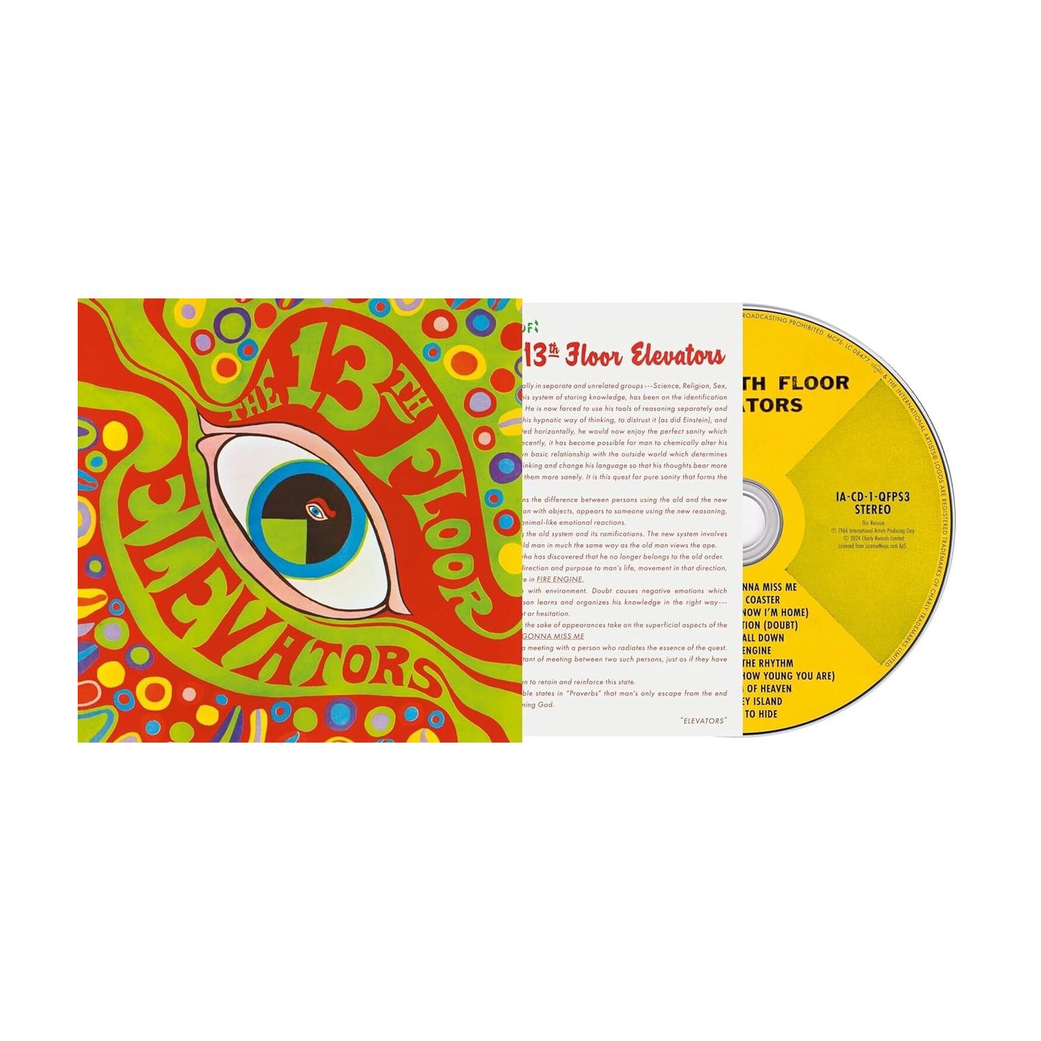 13th Floor Elevators - Psychedelic Sounds Of The 13th Floor Elevators (CD)
