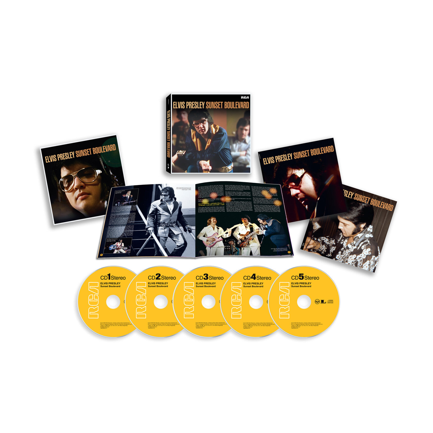 Elvis Presley - Sunset Boulevard 5xCD