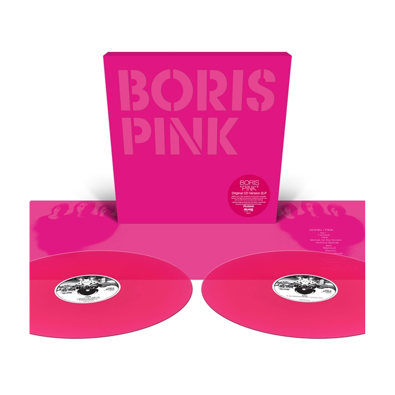 Boris - Pink 2xLP (Magenta Vinyl)