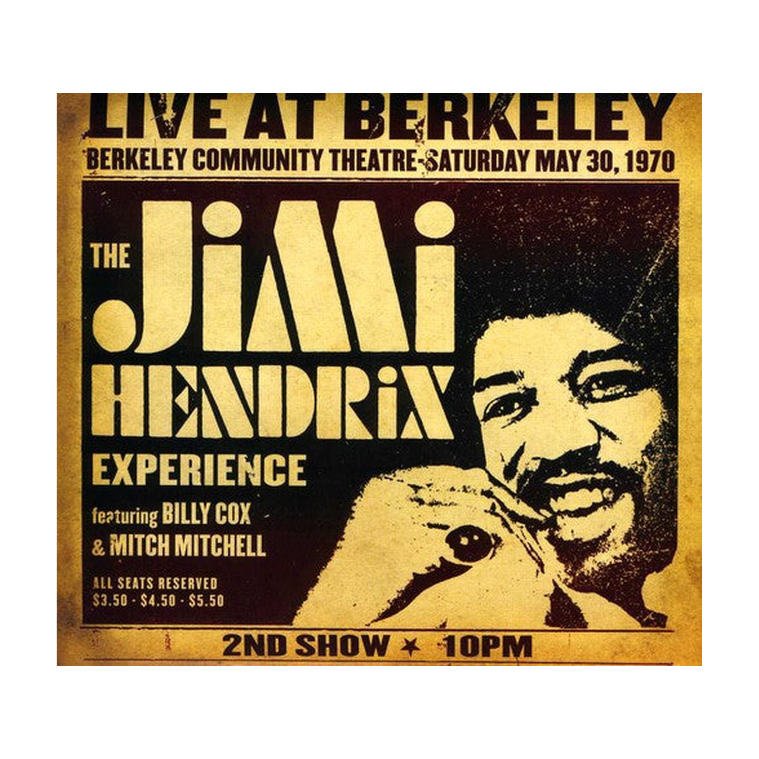 Jimi Hendrix Experience Live at Berkeley (CD)