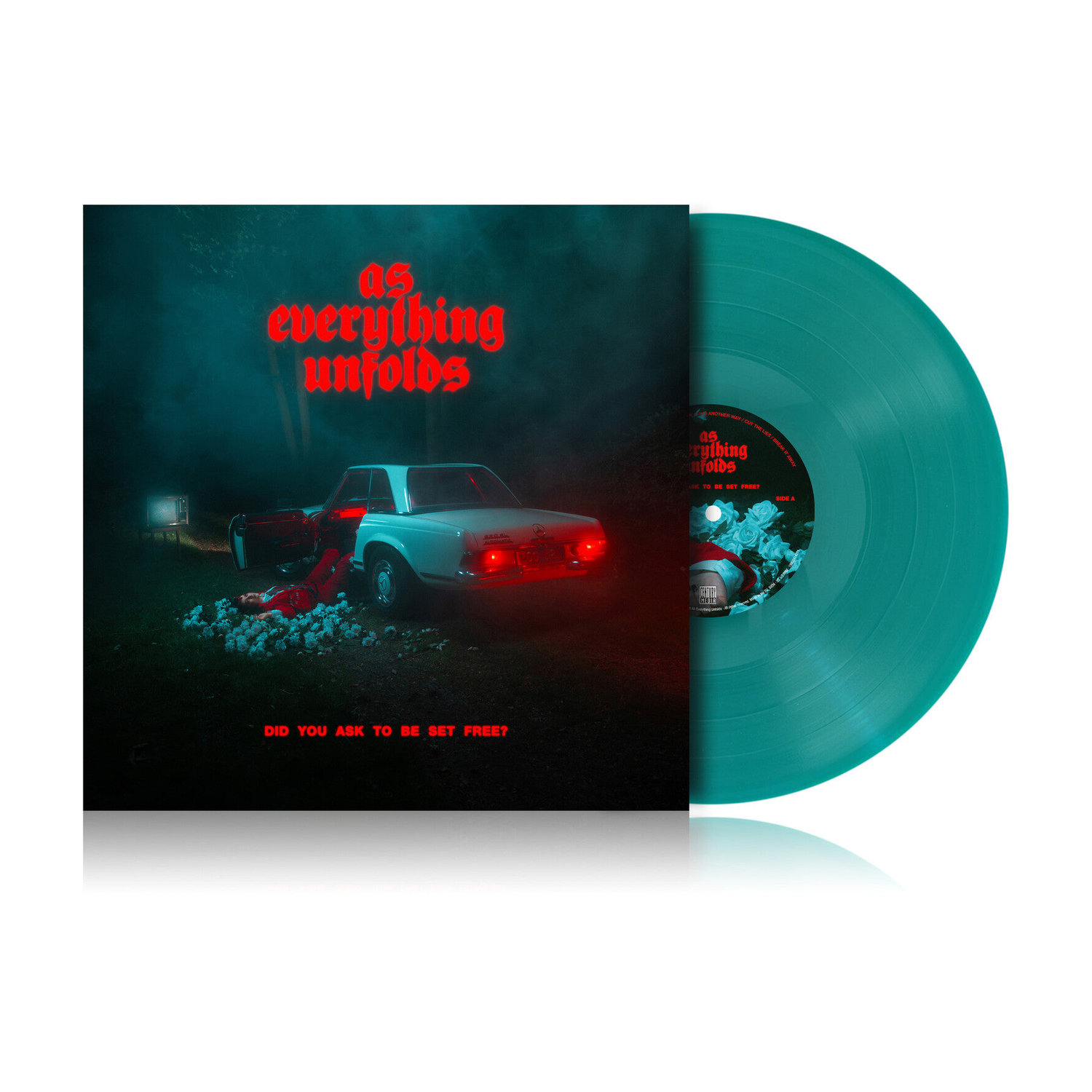 As Everything Unfolds - Did You Ask To Be Set Free? (Clear Vinyl)