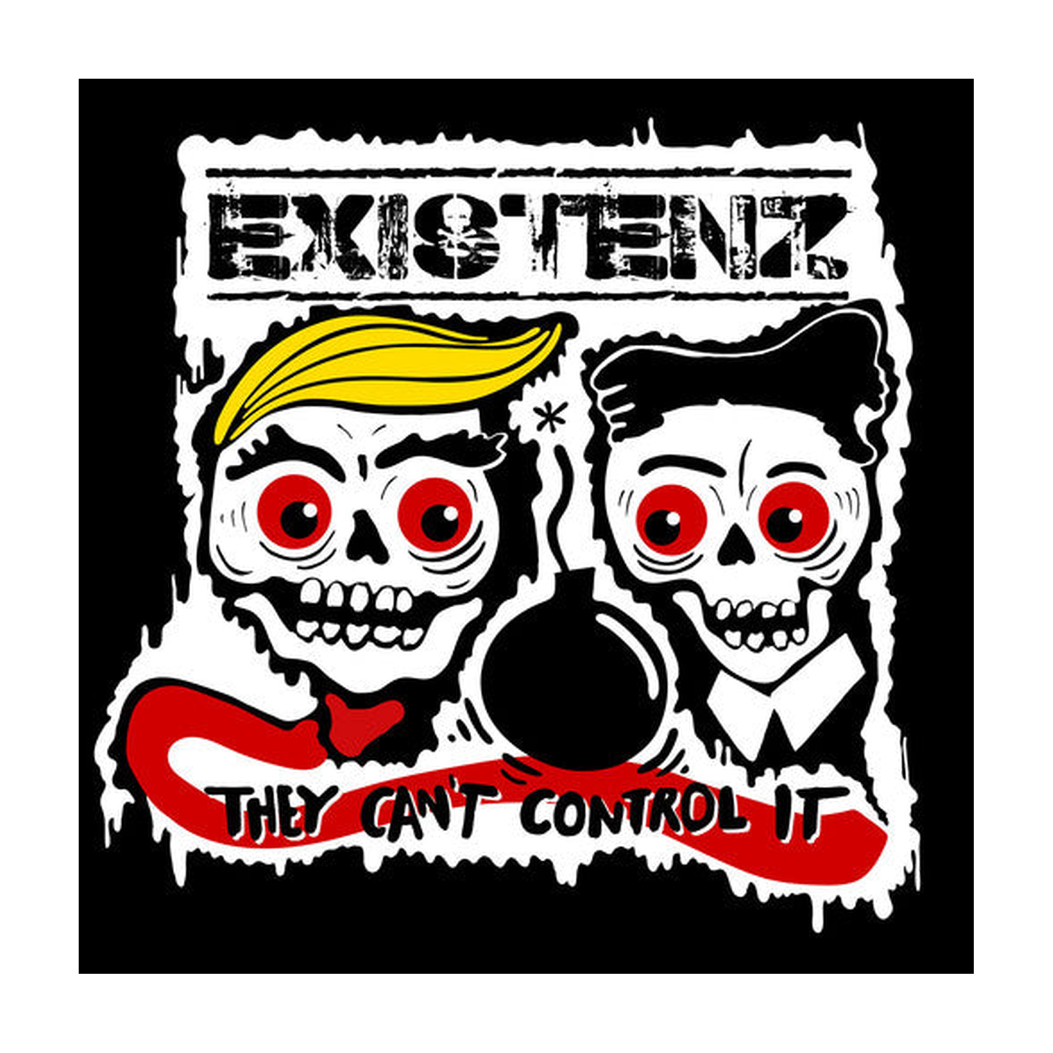 Existenz / Nilz - They Can't Control It (Orange Vinyl)