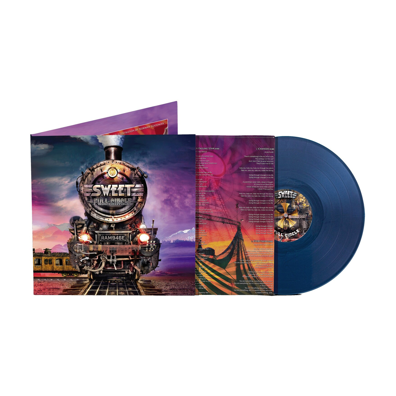 Sweet - Full Circle (Blue Vinyl)