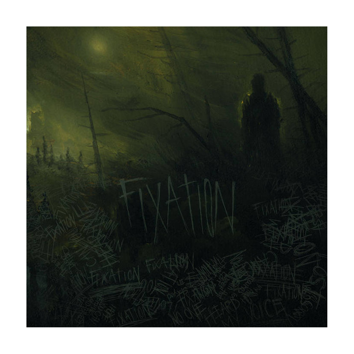 the Ash Ember - Fixation (White Black Green Vinyl)