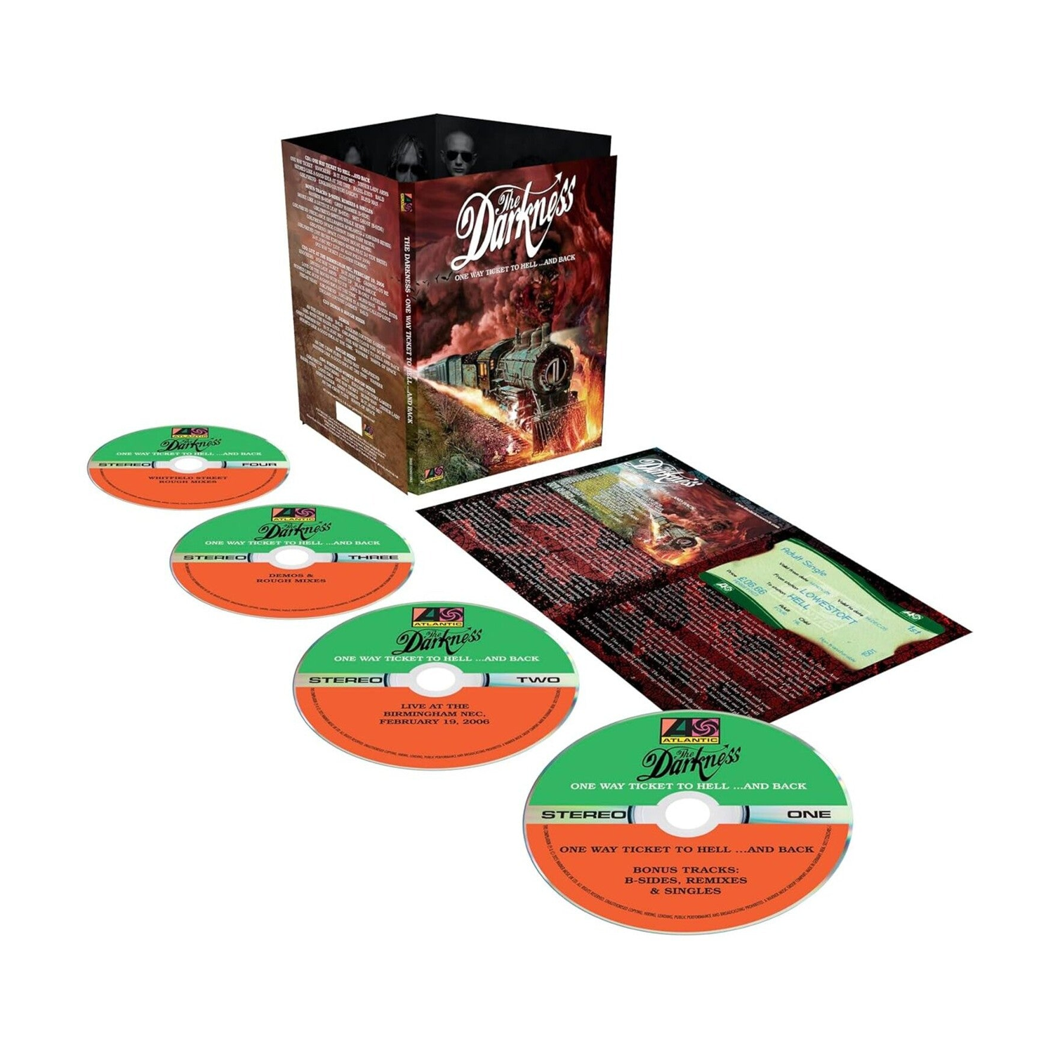 Darkness - One Way Ticket To Hell......And Back 4xCD (Anniversary Edition)