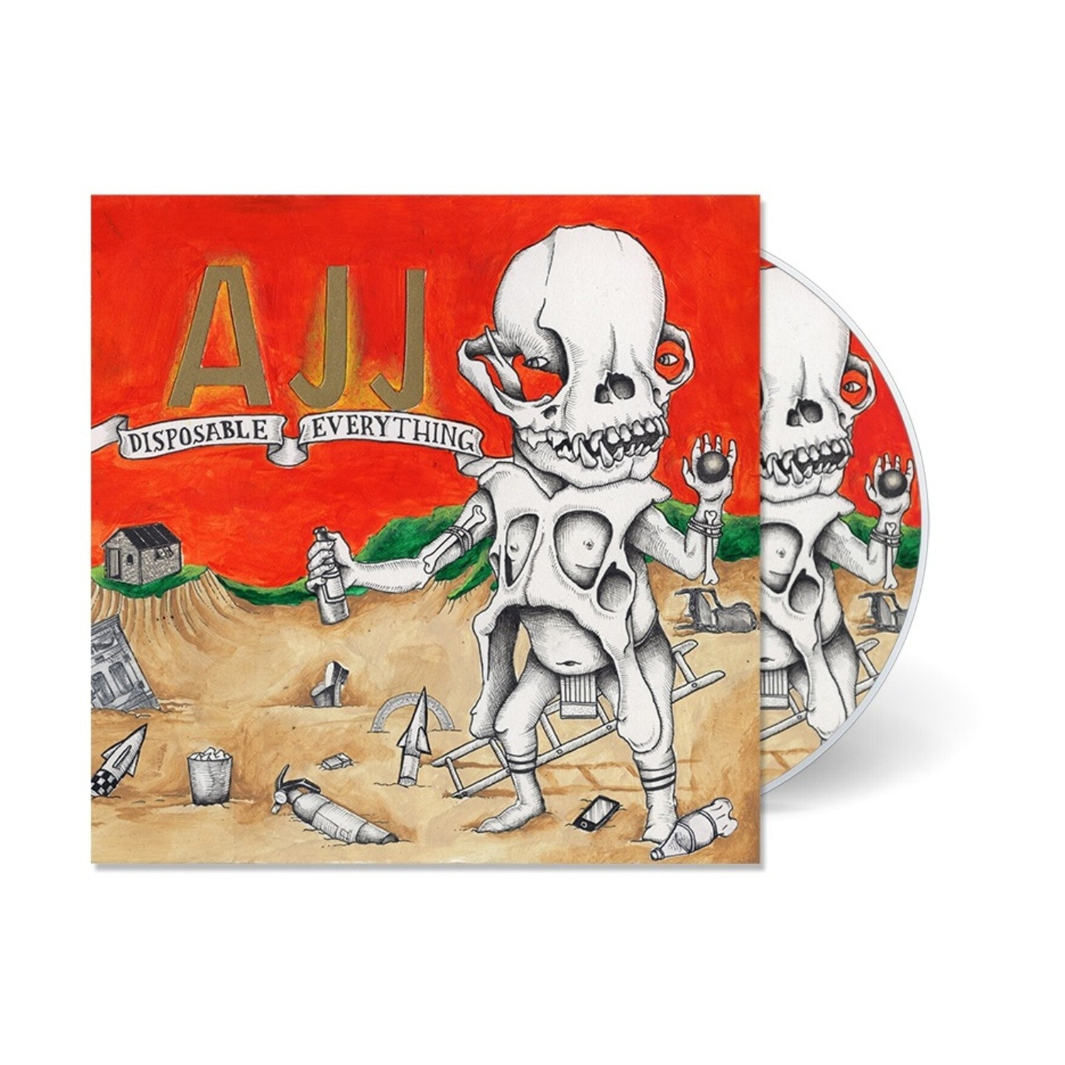 AJJ - Disposable Everything (CD)