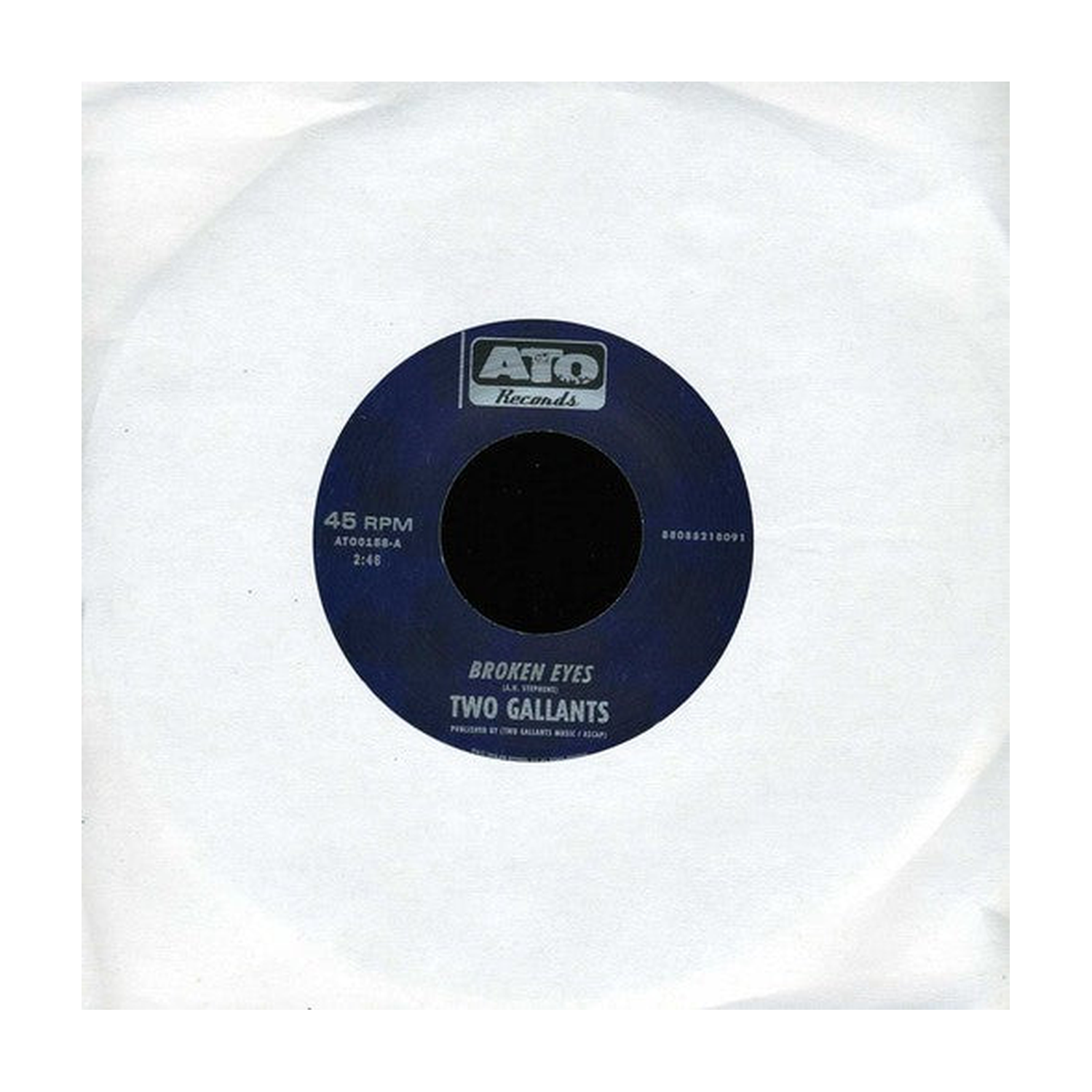 Two Gallants - Broken Eyes B/W Dyin Crapshooters Blues