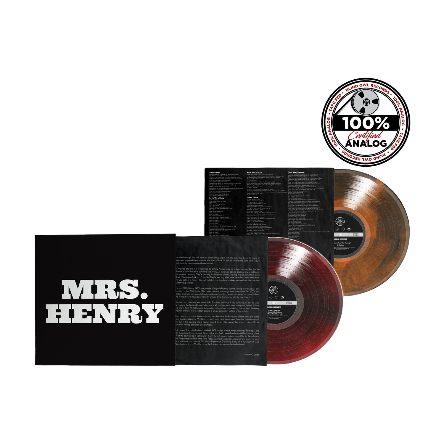Mrs. Henry 2xLP