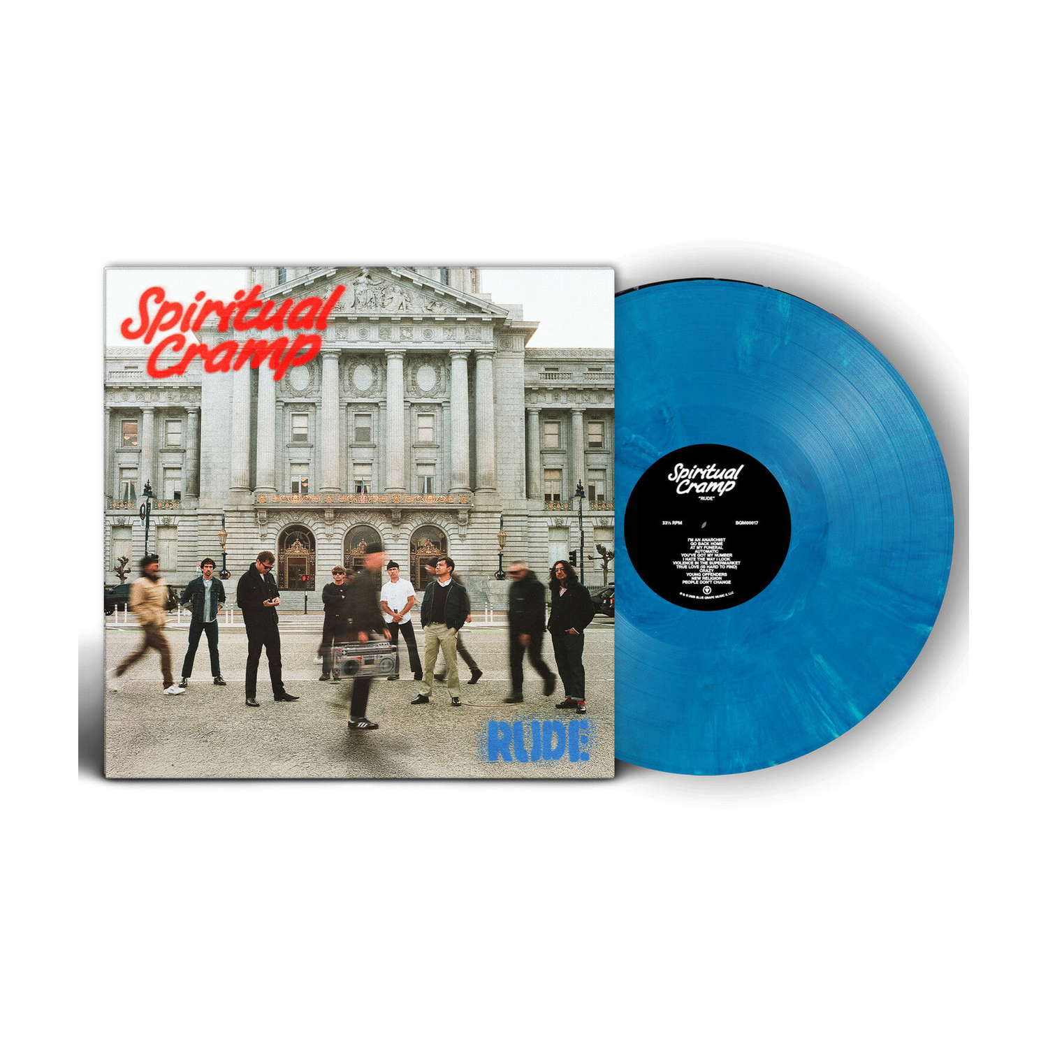 Spiritual Cramp - Rude (Blue Vinyl)