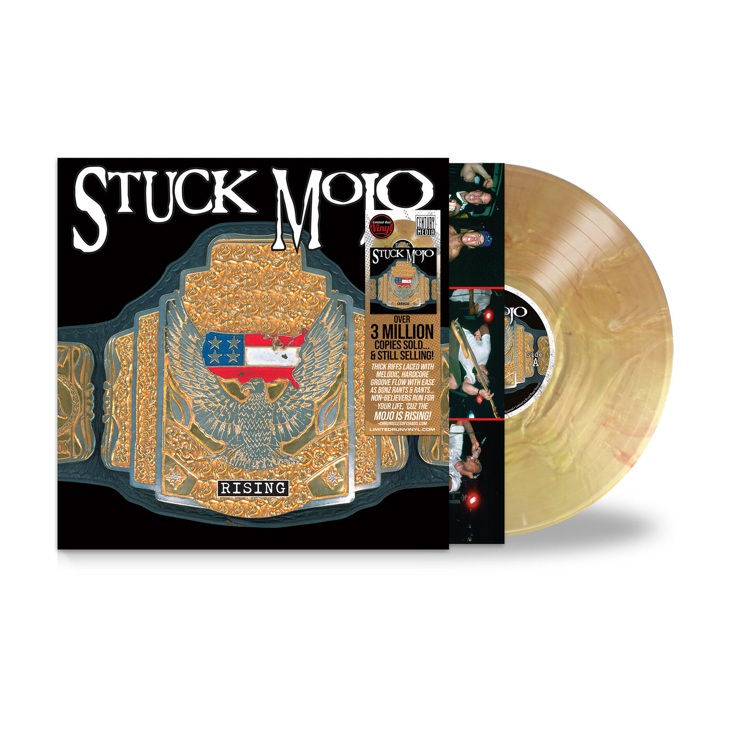Stuck Mojo - Rising - Sunflare (Orange Vinyl)