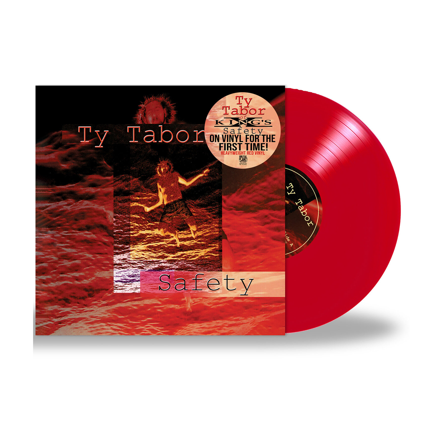 Ty Tabor - Safety (Red Vinyl)