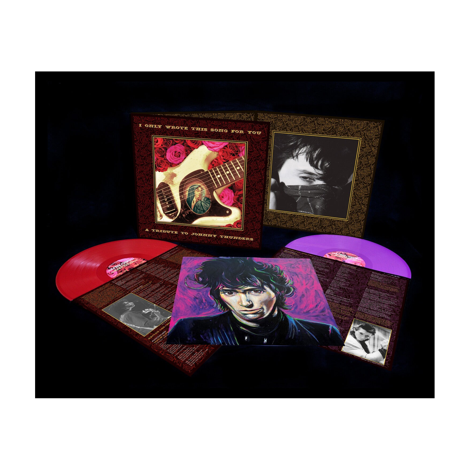 I Only Wrote This Song for You: Tribute to Johnny - I Only Wrote This Song For You: A Tribute To Johnny Thunders / Various - Ltd Red & Pink Vinyl 2xLP (Red Vinyl)