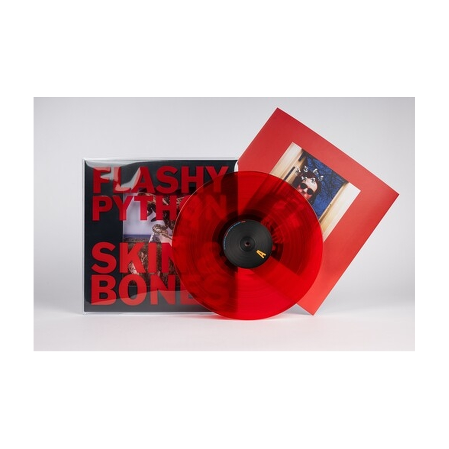 Flashy Python - Skin & Bones (Red Vinyl)