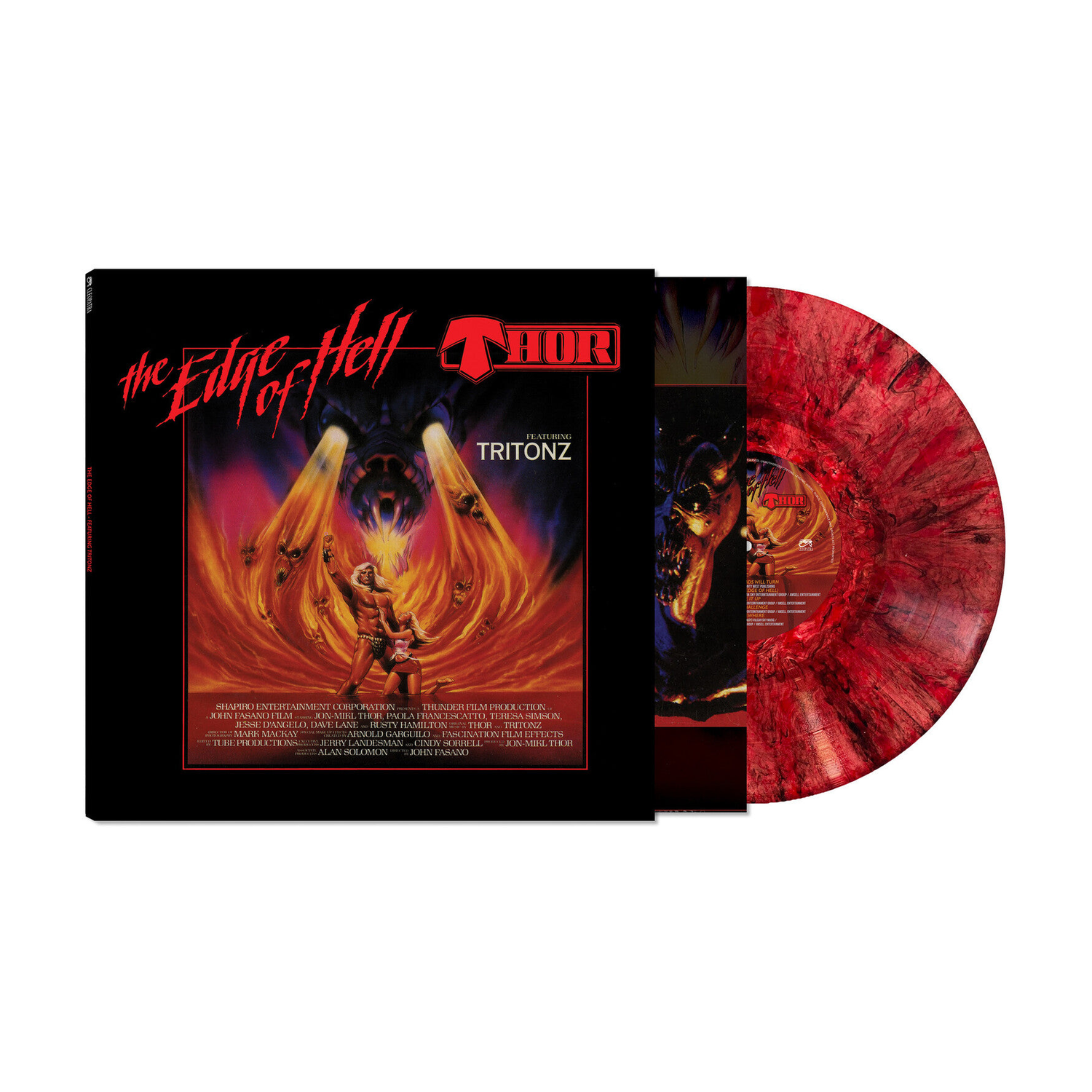 Thor - The Edge Of Hell (Red Vinyl)