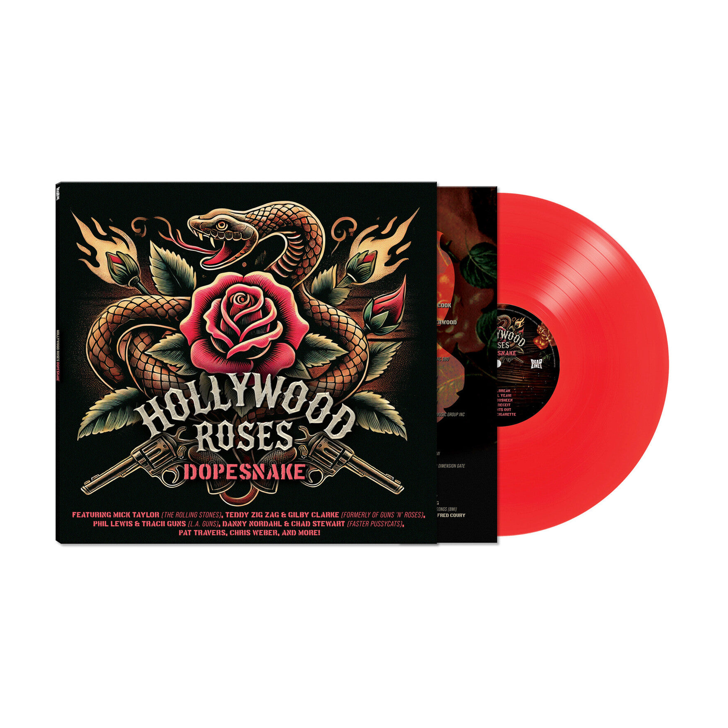 Hollywood Roses - Dopesnake (Red Vinyl)