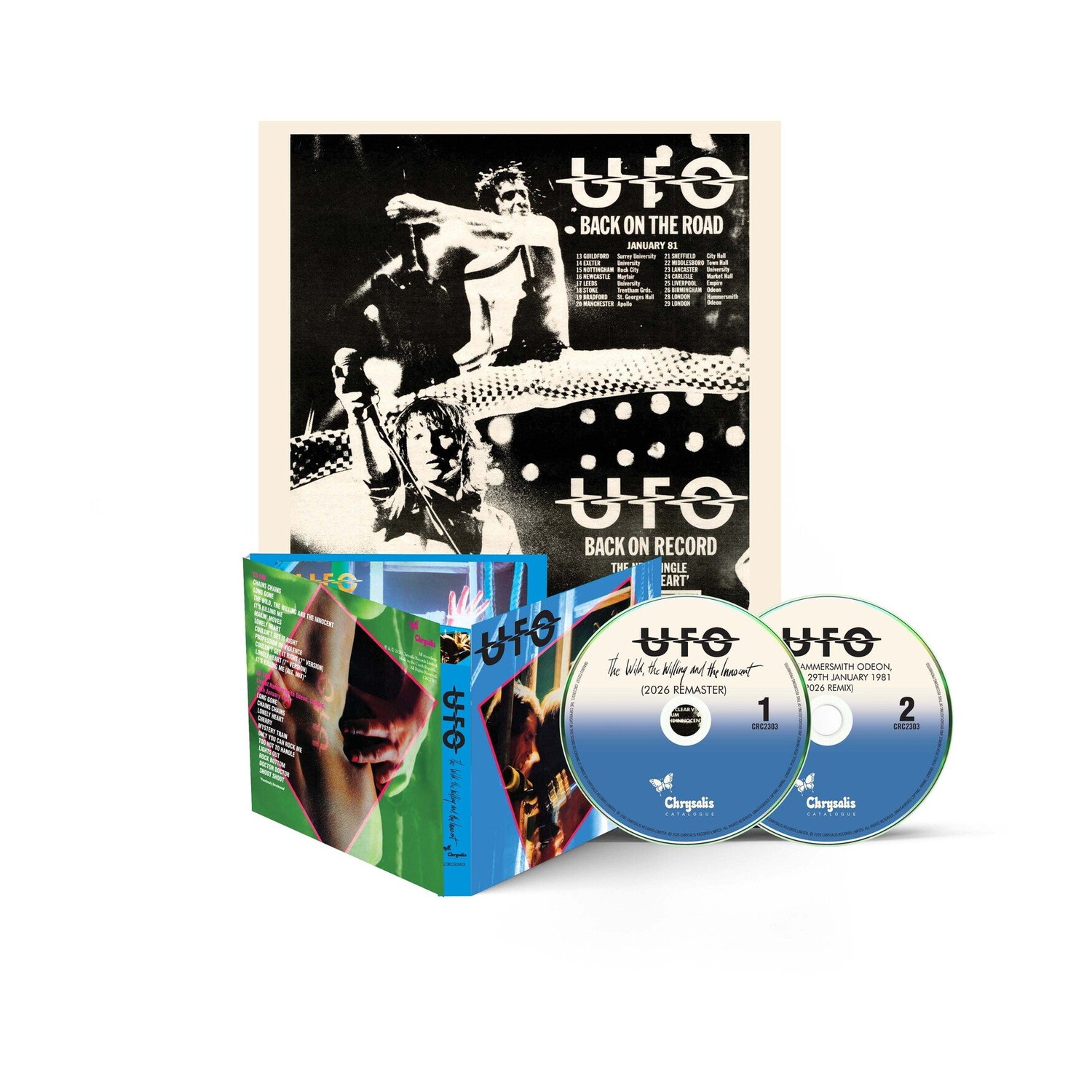 UFO - The Wild, the Willing & the Innocent (Remastered) (CD)