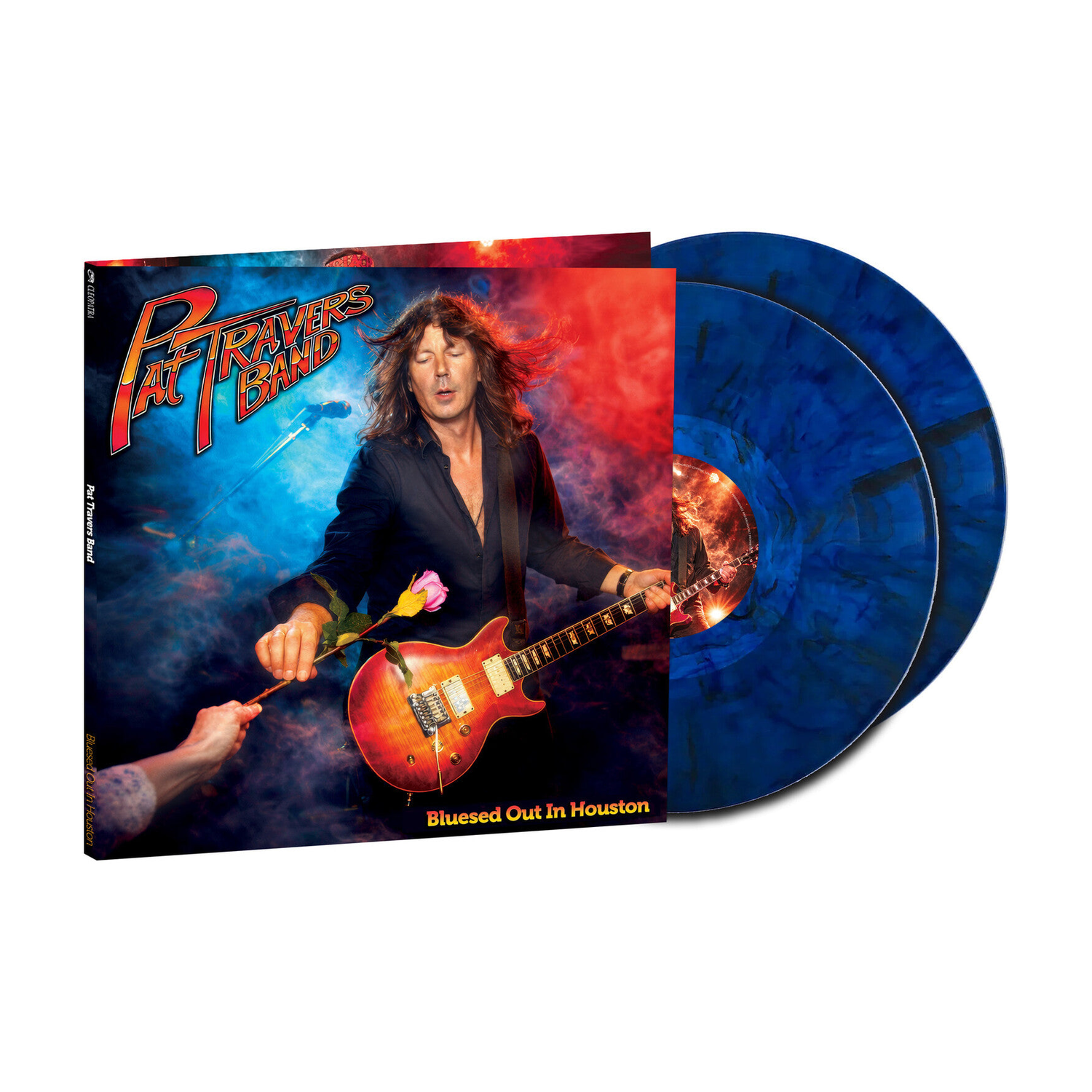 Pat Band Travers - Bluesed Out In Houston 2xLP (Blue Vinyl)