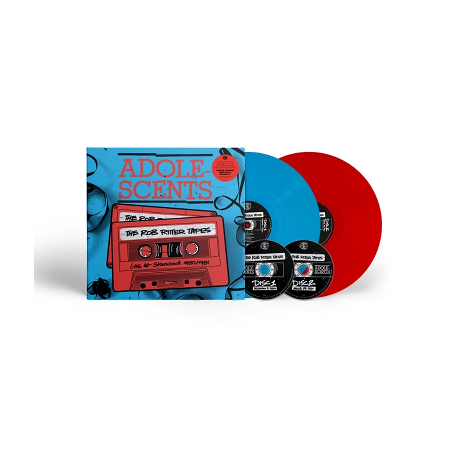 Adolescents - The Rob Ritter Tapes - Live At Starwood 2xLP
