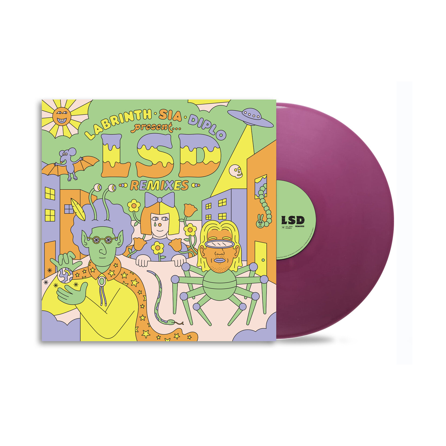 LSD - Labrinth, Sia & Diplo Present... LSD (Remixes) (Purple Vinyl)