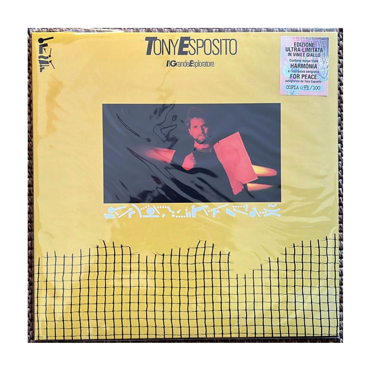 Toni Esposito - Il Grande Espoloratore - Autographed 140-Gram Yellow Colored Vinyl with Bonus Track & Screen Print (Yellow Vinyl)