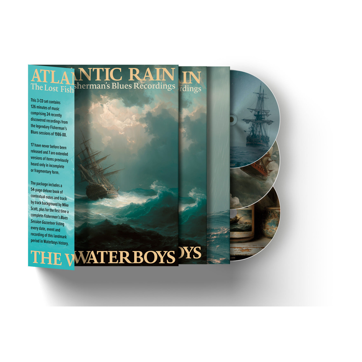 Waterboys - Atlantic Rain: The Lost Fisherman's Blues Recordings 3xCD