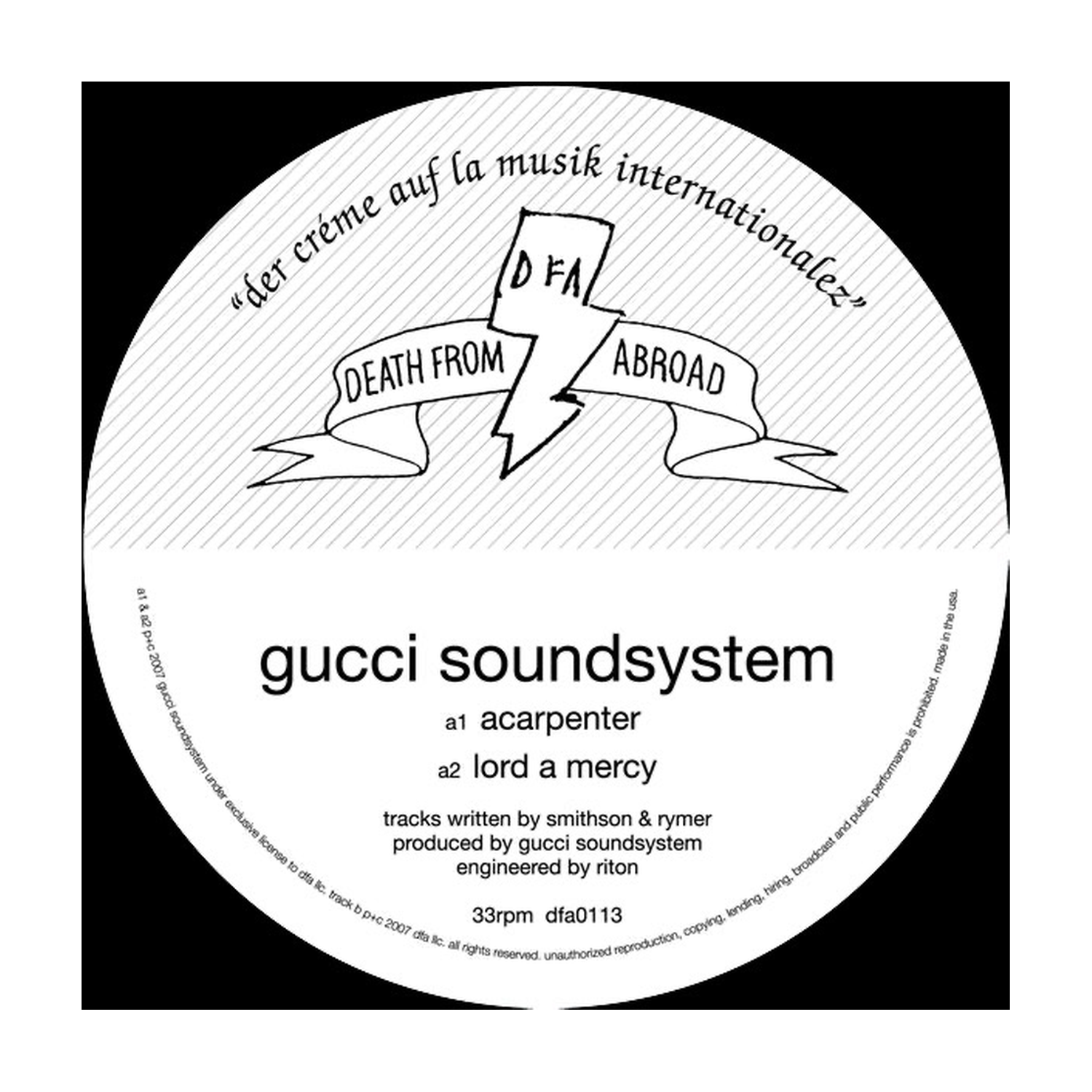 Gucci Soundsystem - Acarpenter