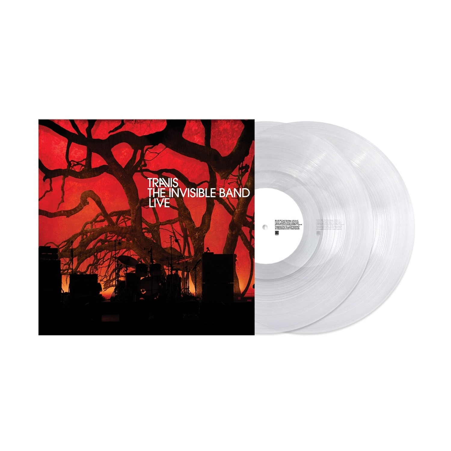 Travis - The Invisible Band: Live 2xLP (Clear Vinyl)