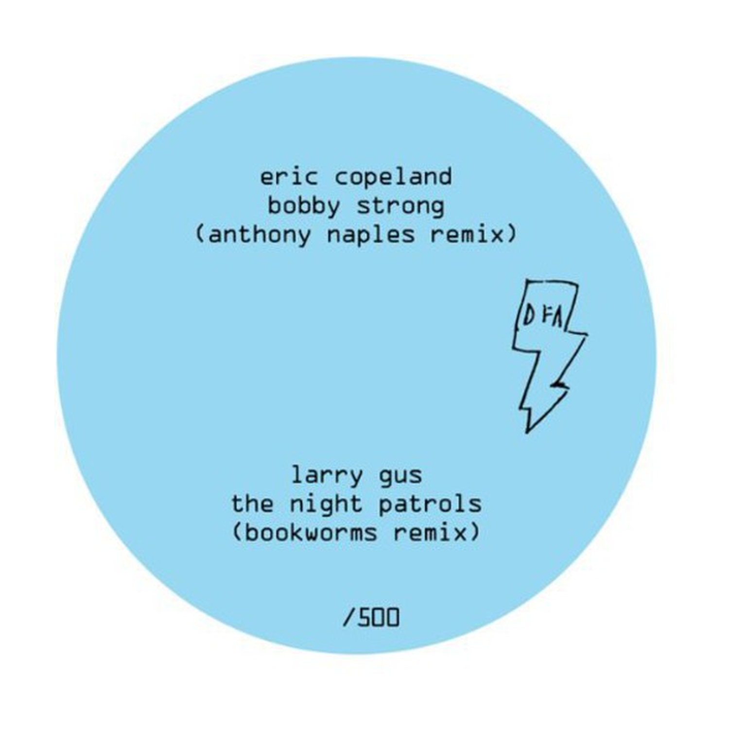 Eric Copeland / Larry Gus - Anthony Naples Remix / Bookworms Remix (Limited Edition)