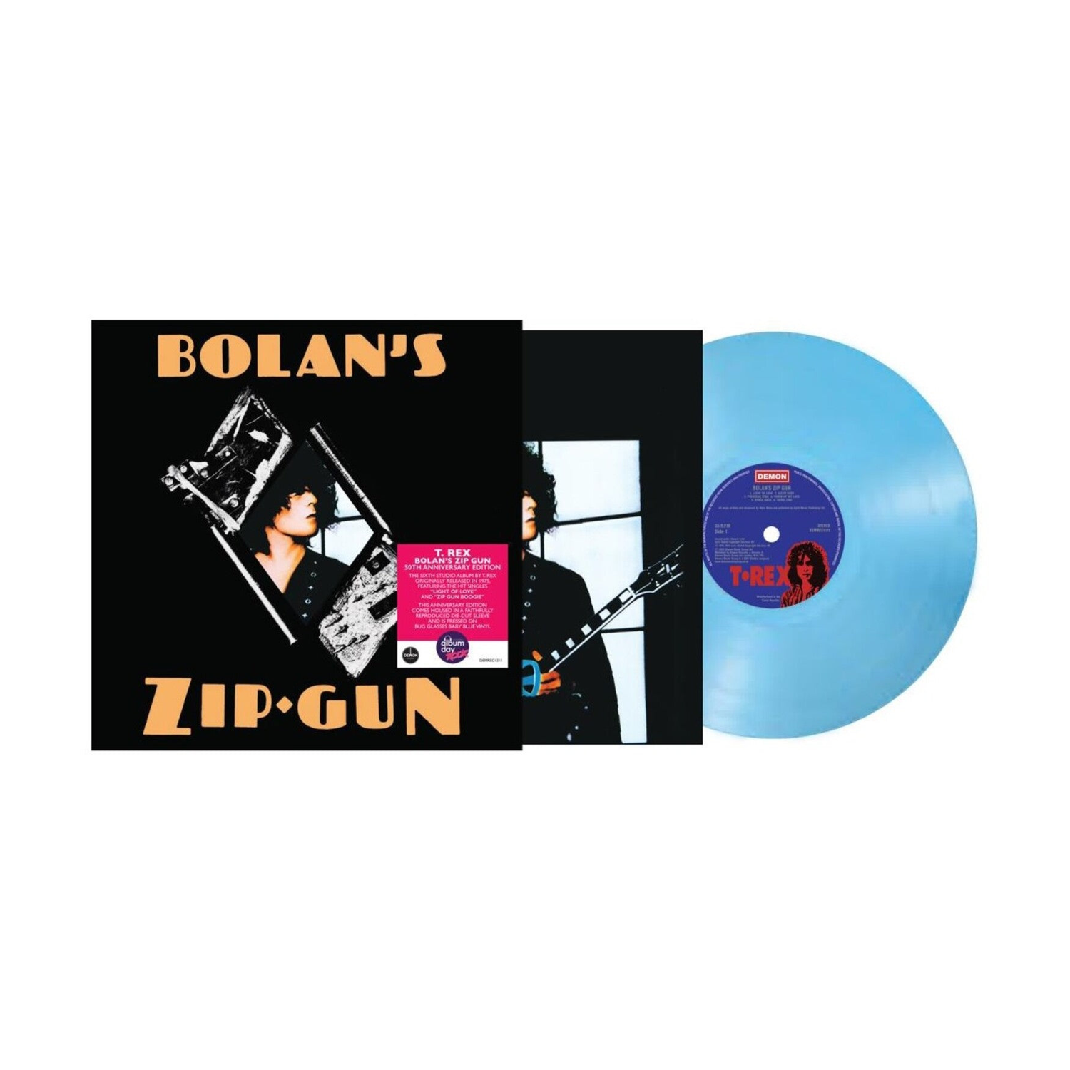 T.Rex - Bolan's Zip Gun - NAD 140gm Bug Glasses Baby Blue Vinyl (Blue Vinyl)