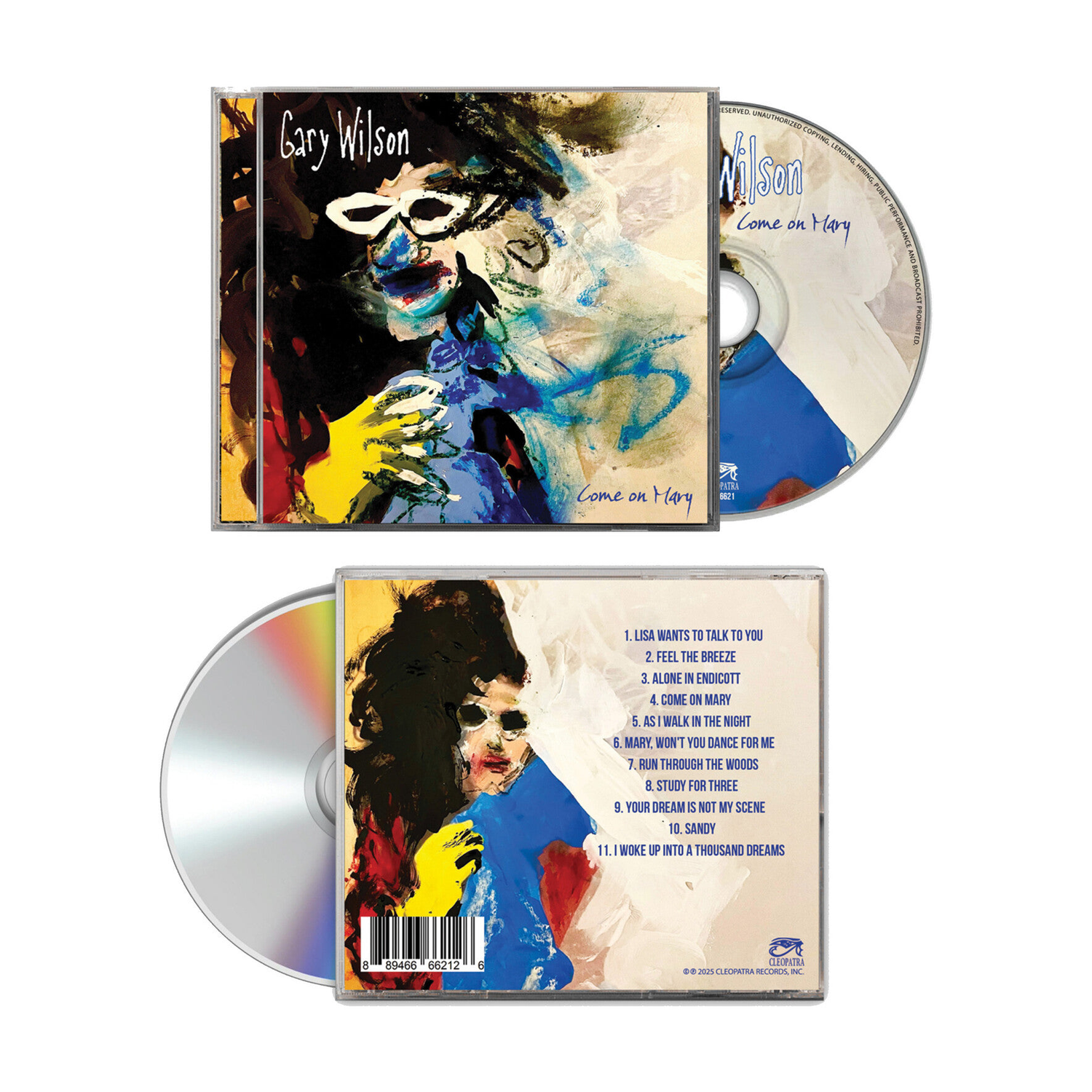 Gary Wilson - Come On, Mary (CD)