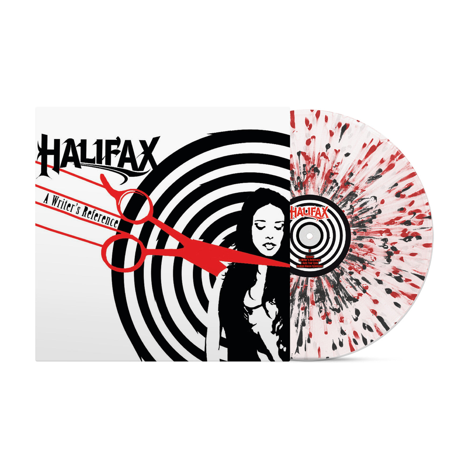 Halifax - A Writer's Reference - Red/Black Splatter (Clear Vinyl)