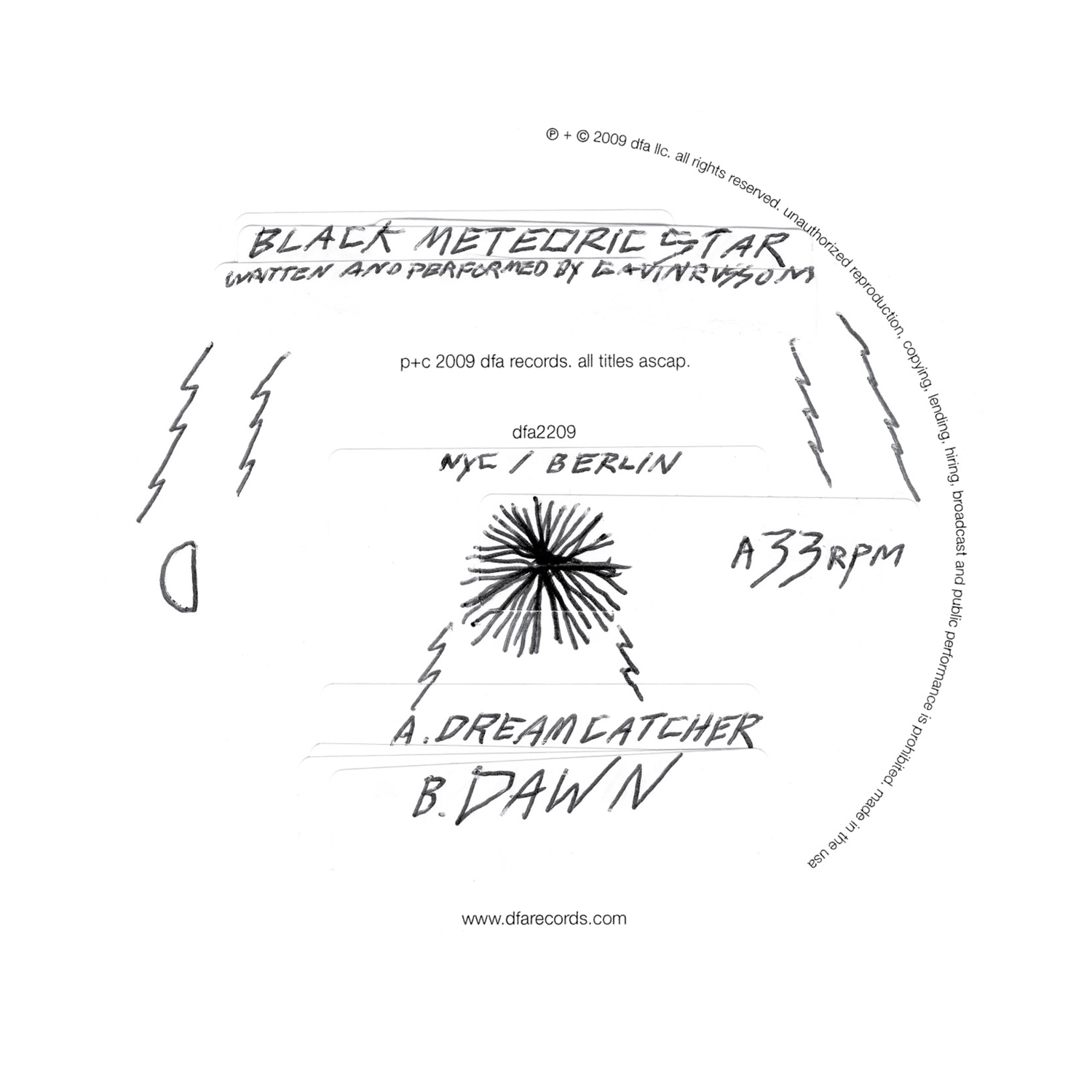 Black Meteoric Star - Dreamcatcher