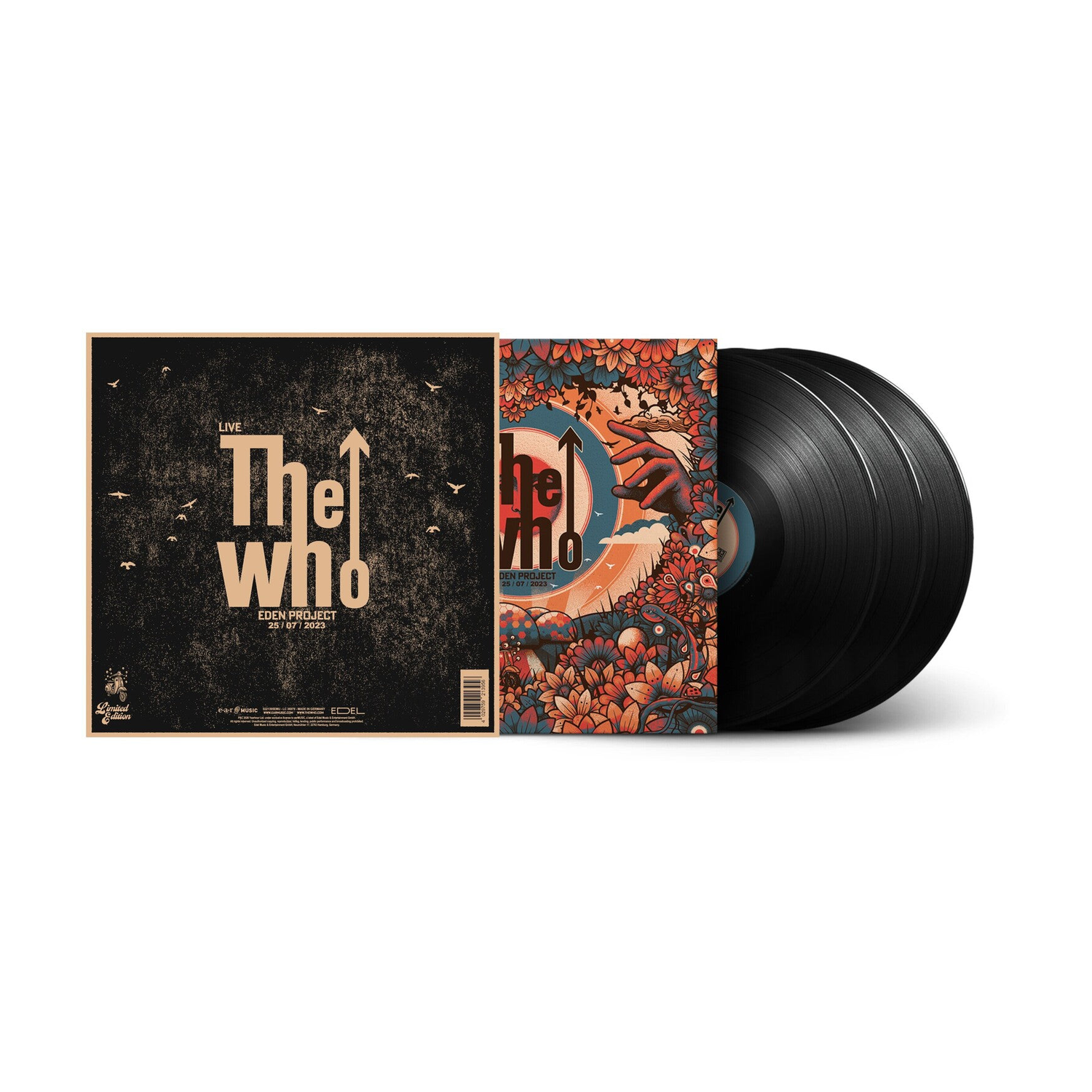 Who - Live At Eden Project 25/07/2023 3xLP (Limited Edition)