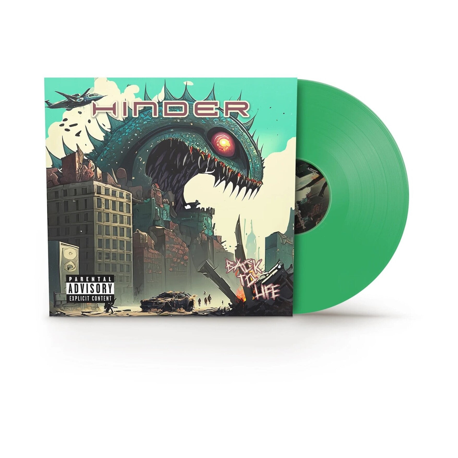 Hinder - Back To Life (Green Vinyl)