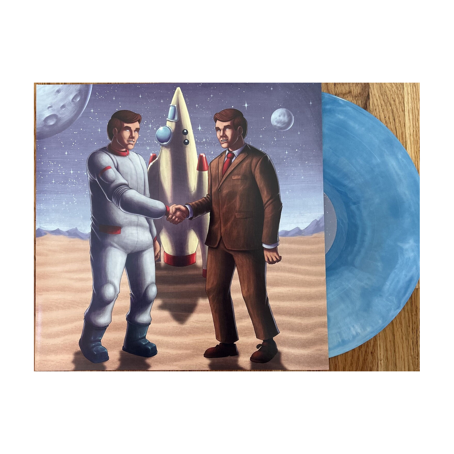 Thank You Scientist - Perils of Time Travel - Blue Swirl (Blue Vinyl)