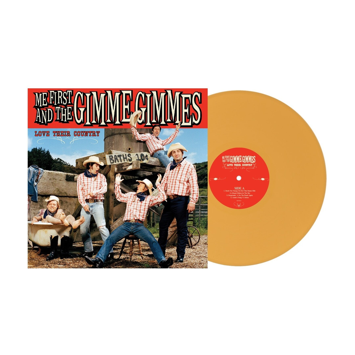 Me First & the Gimme Gimmes - Love Their Country (Yellow Vinyl)