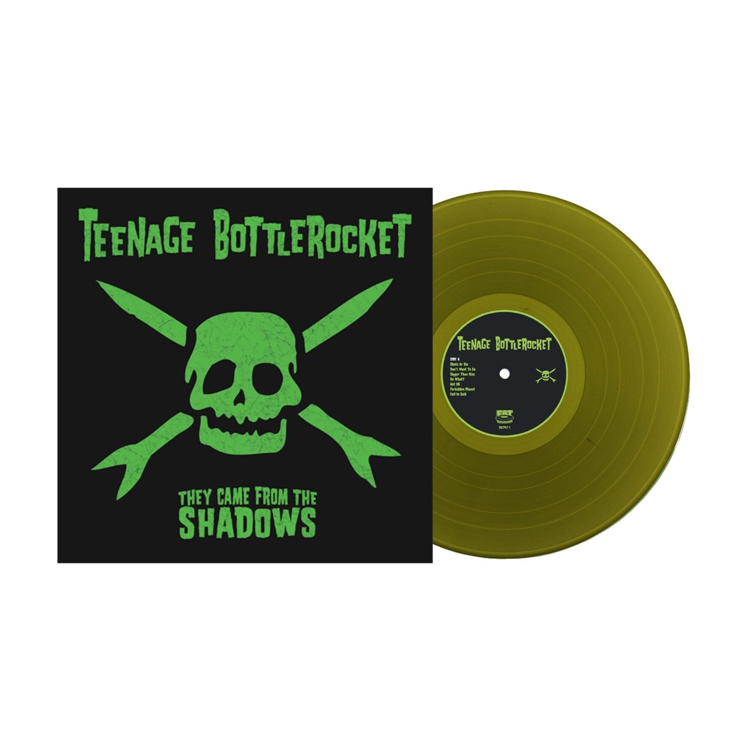 Teenage Bottlerocket - They Came From the Shadows - Swamp Green (Olive Vinyl)