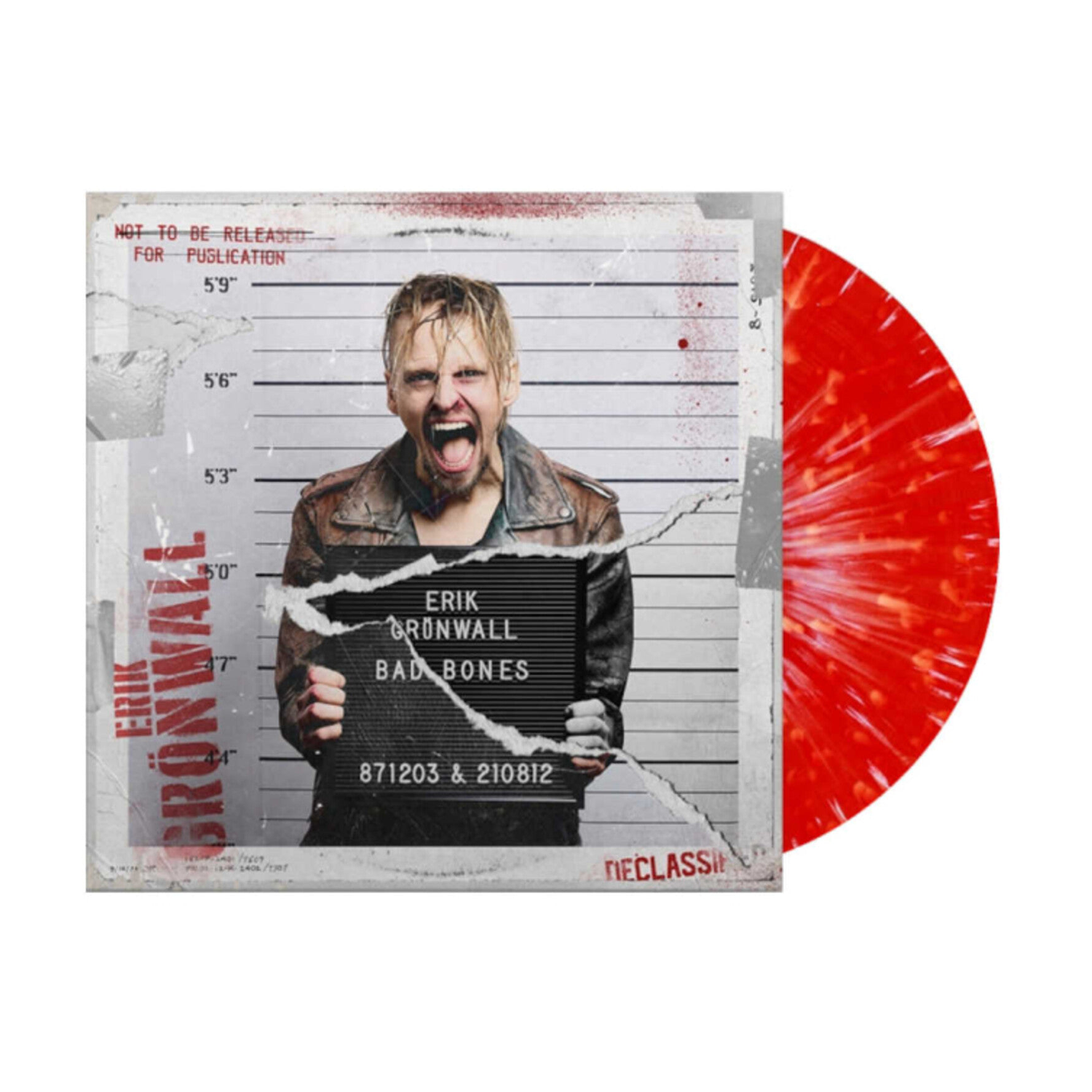 Erik Gronwall - Bad Bones (Splatter Vinyl)